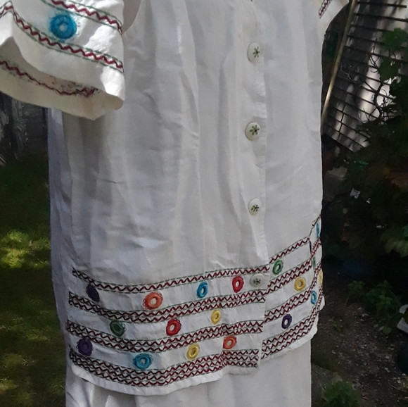 Boho Maxi dress and matching vest - Picture 9 of 15